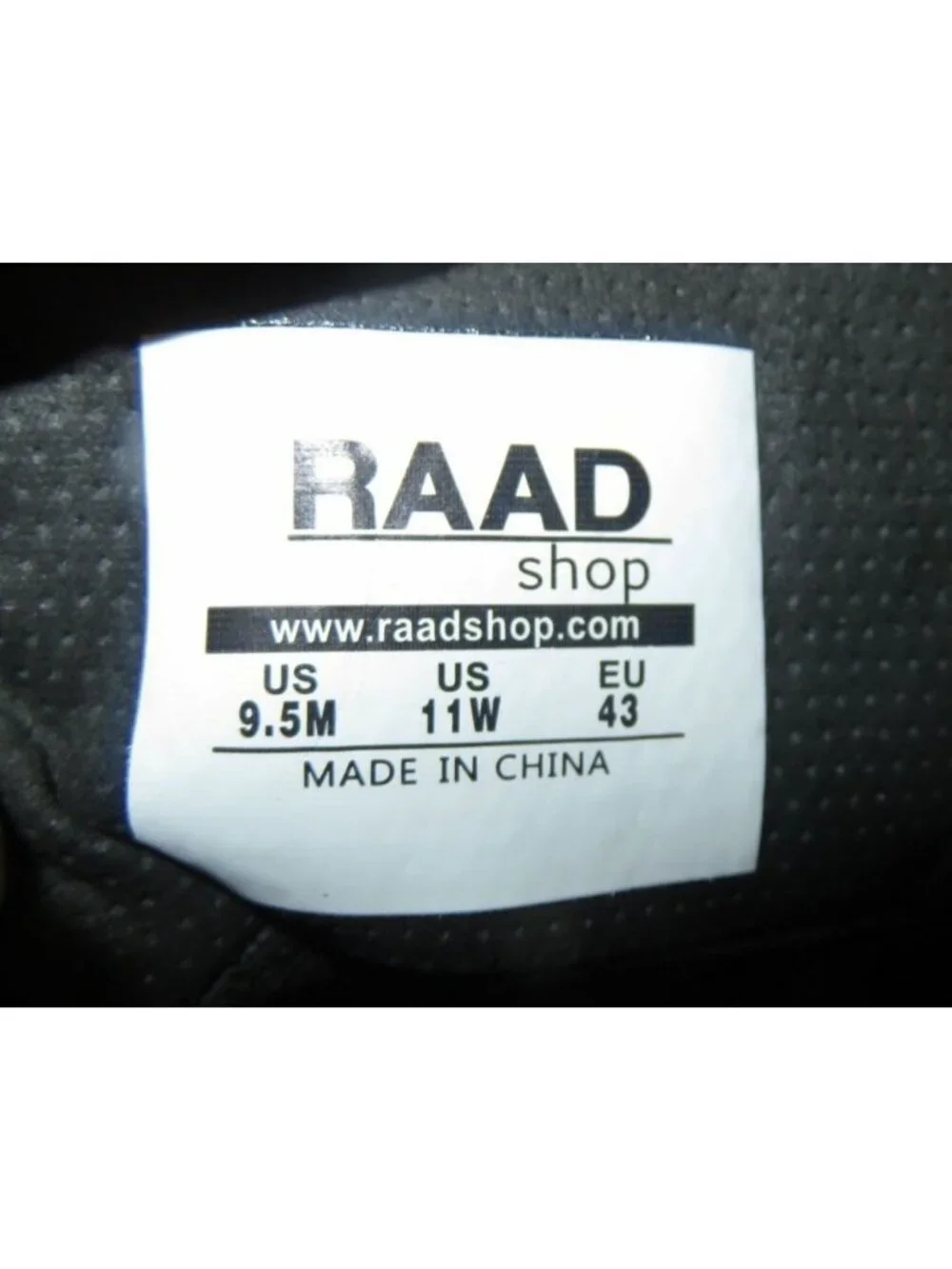 RAAD Shop Red Camo Gorilla High Top Canvas Sneakers men 9.5 women 11 Memory Foam